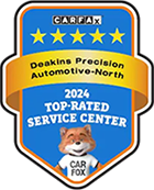2024 Top-Rated Service Center CARFAX | Deakins Precision Automotive